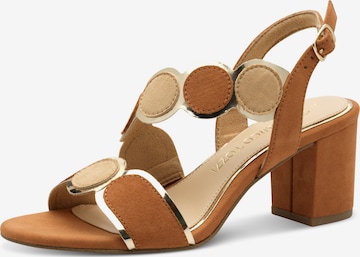 MARCO TOZZI Sandale in Braun: Vorderseite