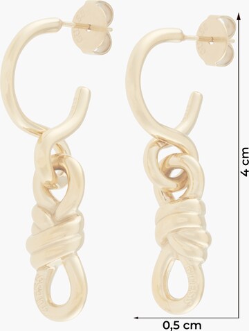 Boucles d'oreilles GUESS en or