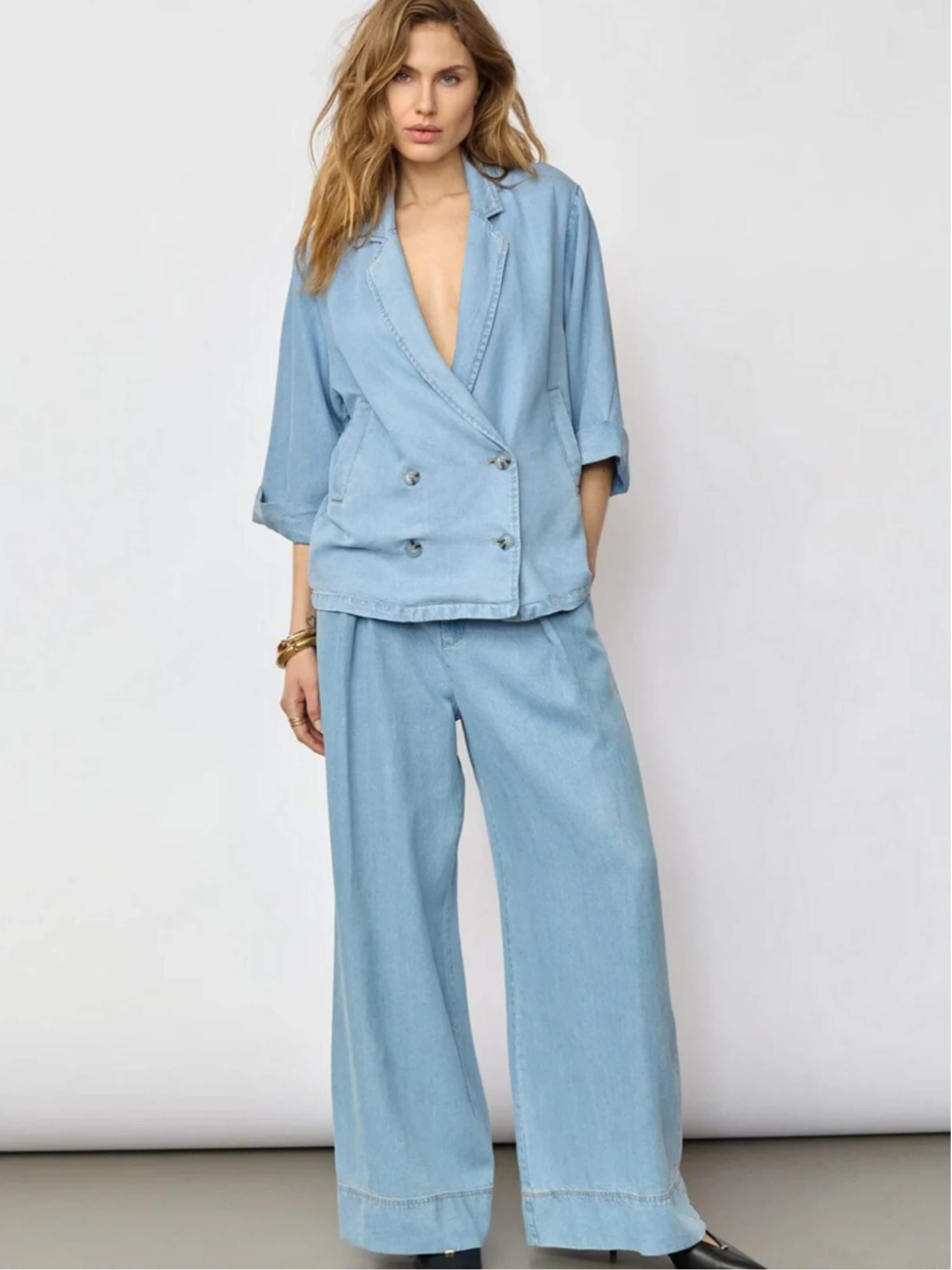 co'couture Flared Jeans i blå