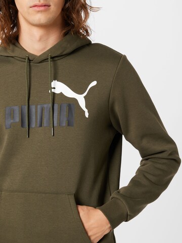 PUMA Αθλητική μπλούζα φούτερ σε πράσινο