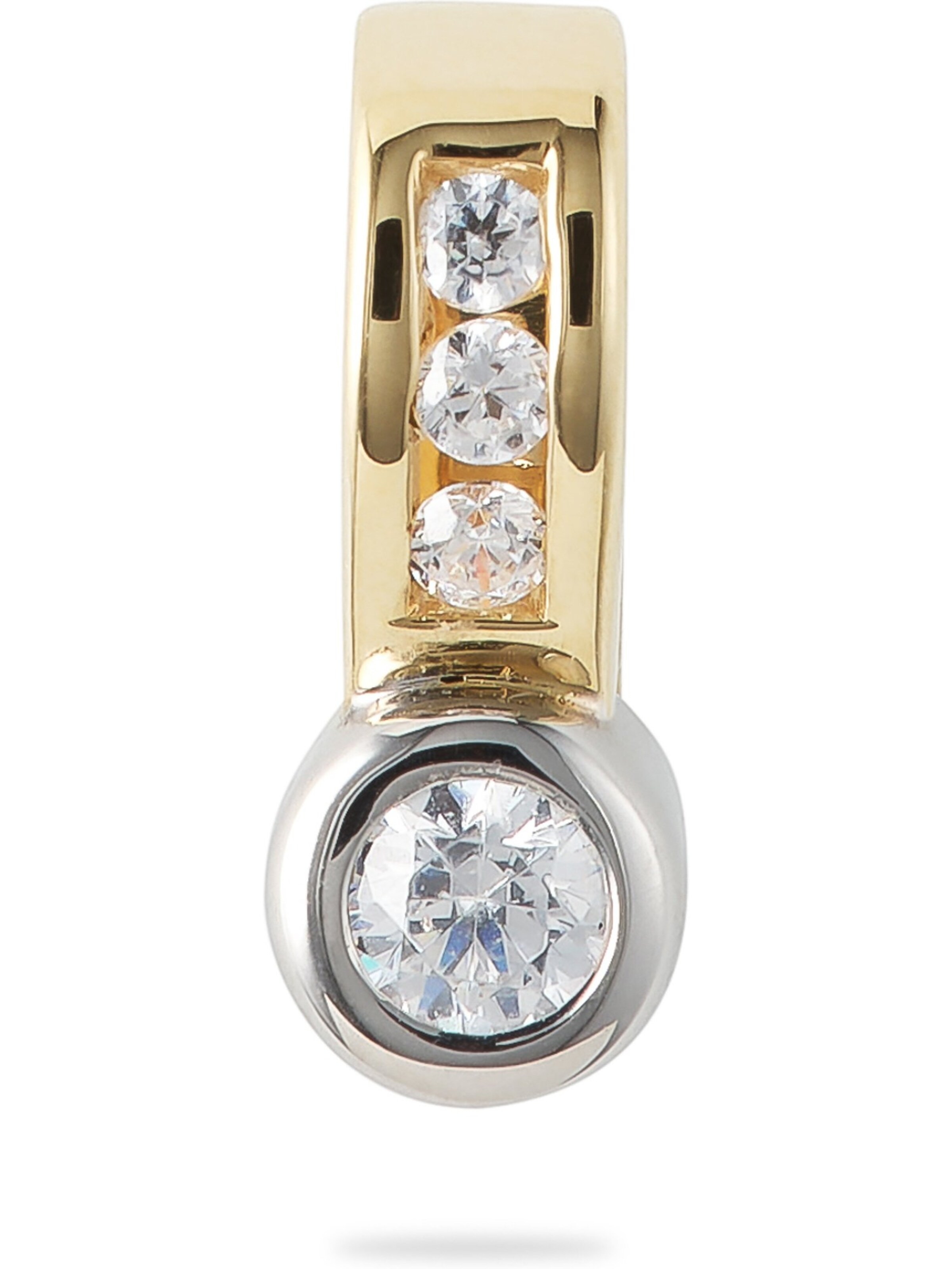 CHRIST Pendant in Gold: front