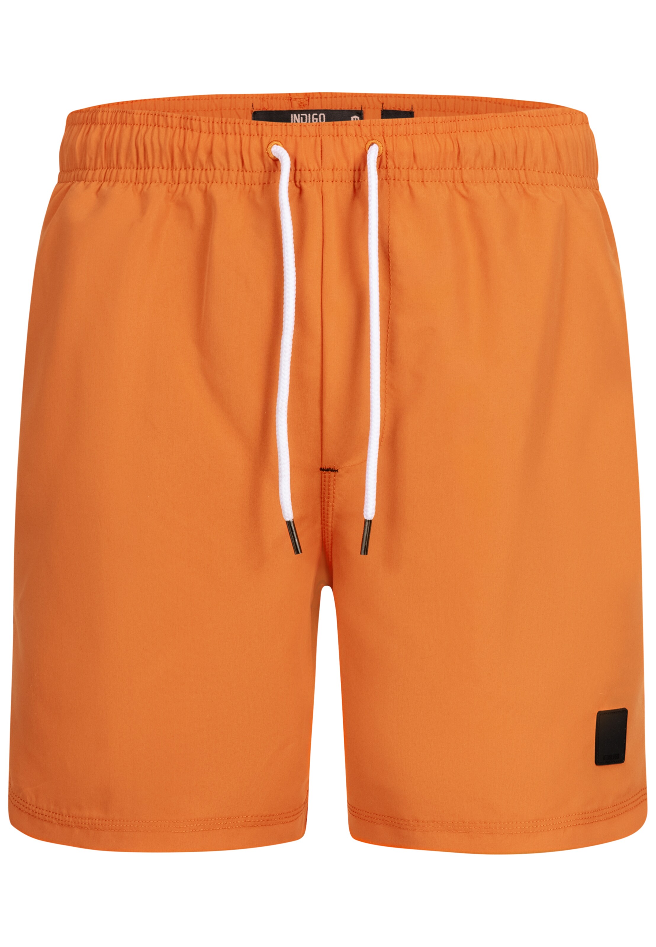 INDICODE JEANS Swimming shorts 'Ferguson' in Orange: front
