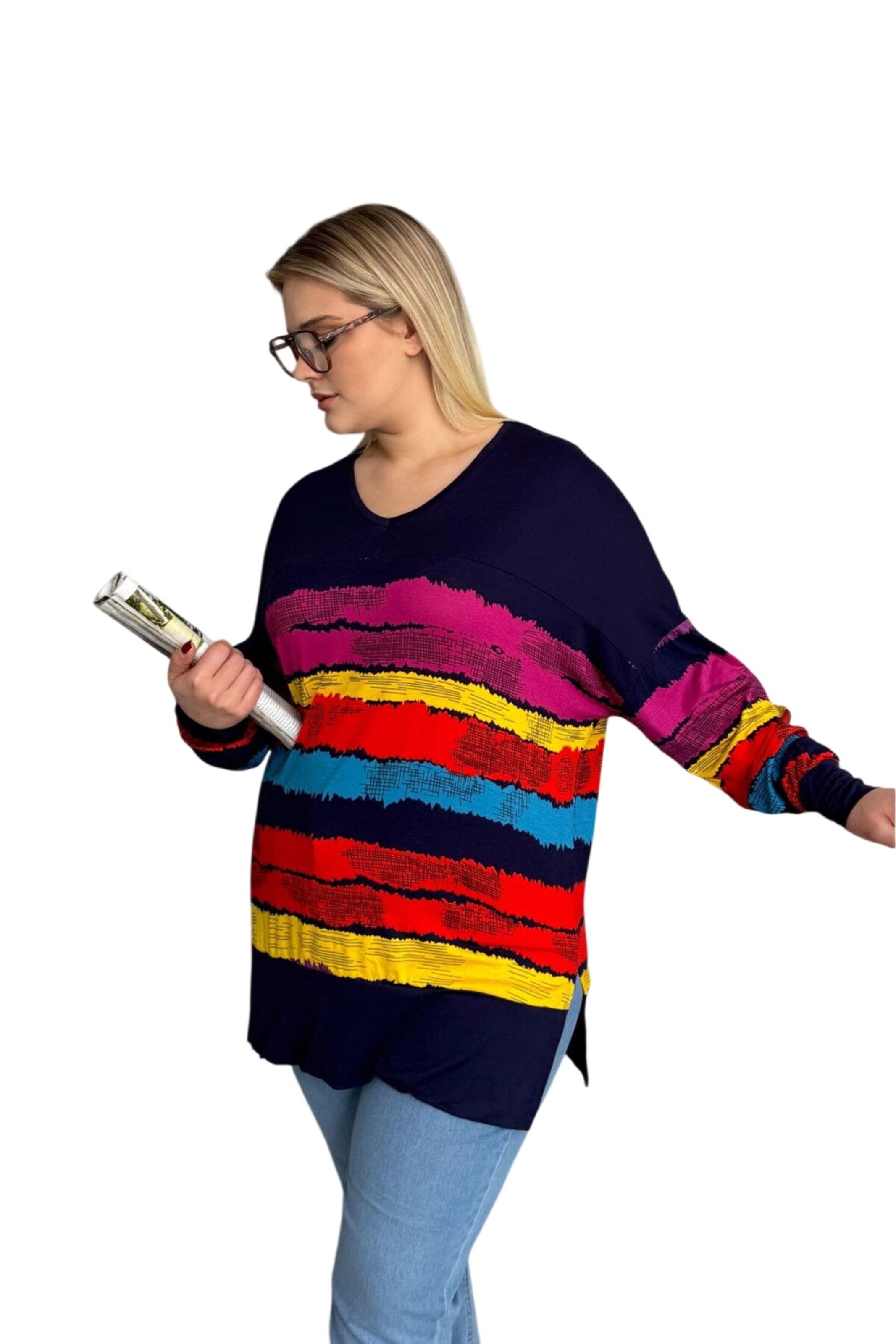 Stil Diva Shirt in Lila