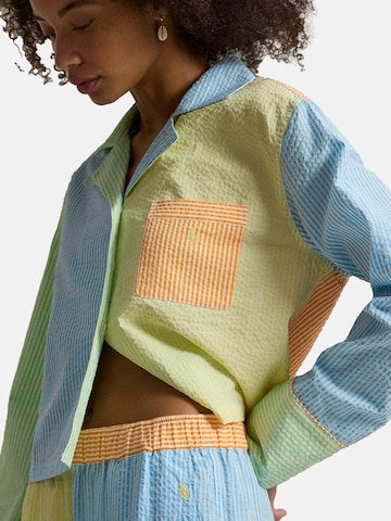 Polo Ralph Lauren Pyjama ' Scallop Seersucker ' in Gemengde kleuren