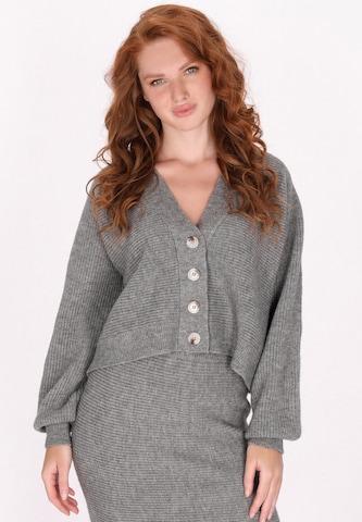 DreiMaster Vintage - Cárdigan en gris: frente
