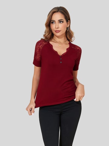 LapaPlus Top 'Women Shirt' in Rood
