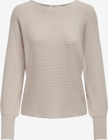ONLY Pullover 'ONLAdaline' in Beige: Vorderseite