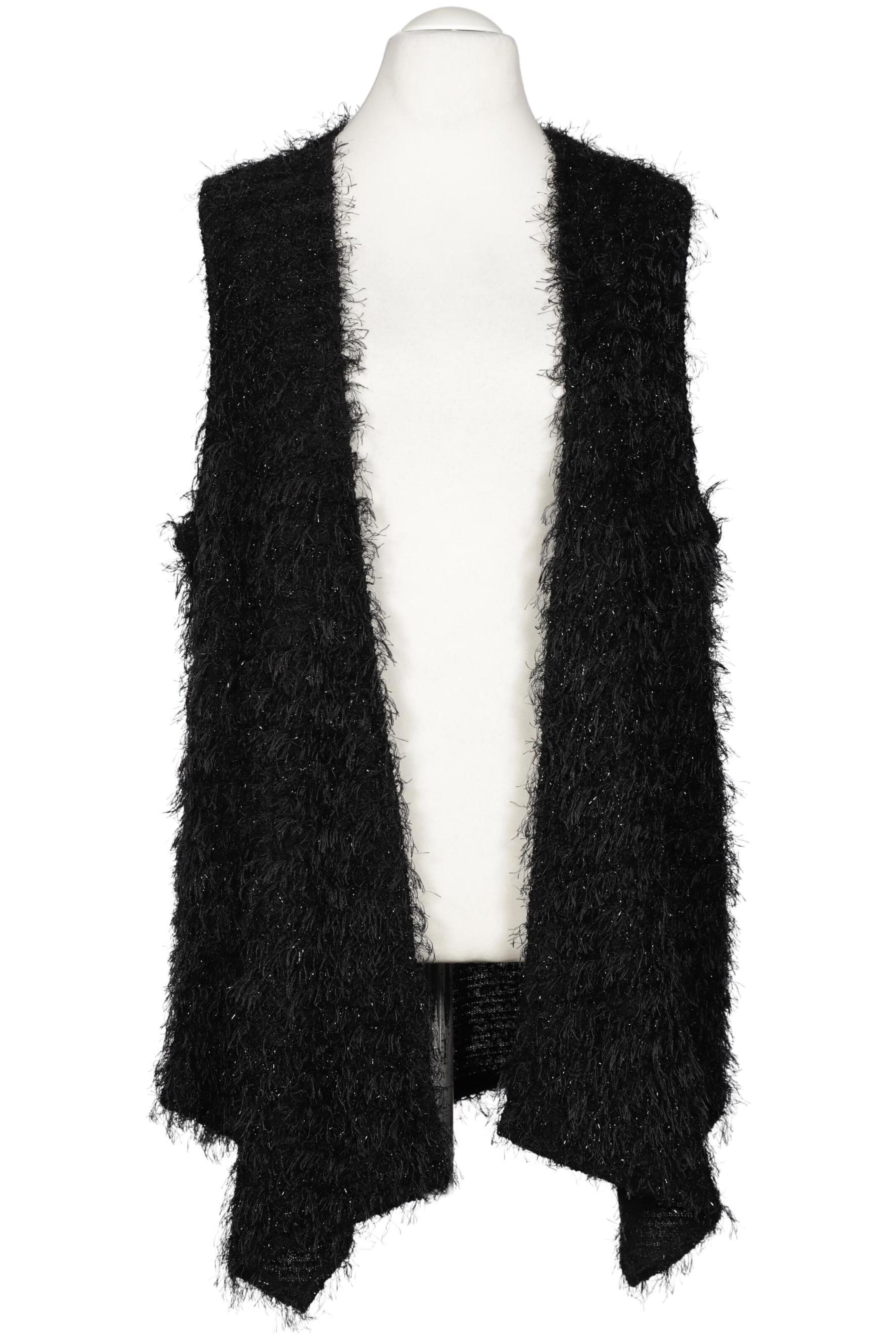 Chalou Strickjacke 5XL in Schwarz: Vorderseite