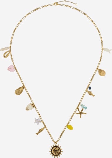 & Other Stories Řetízek - světlemodrá / žlutá / zlatá / růže, Produkt