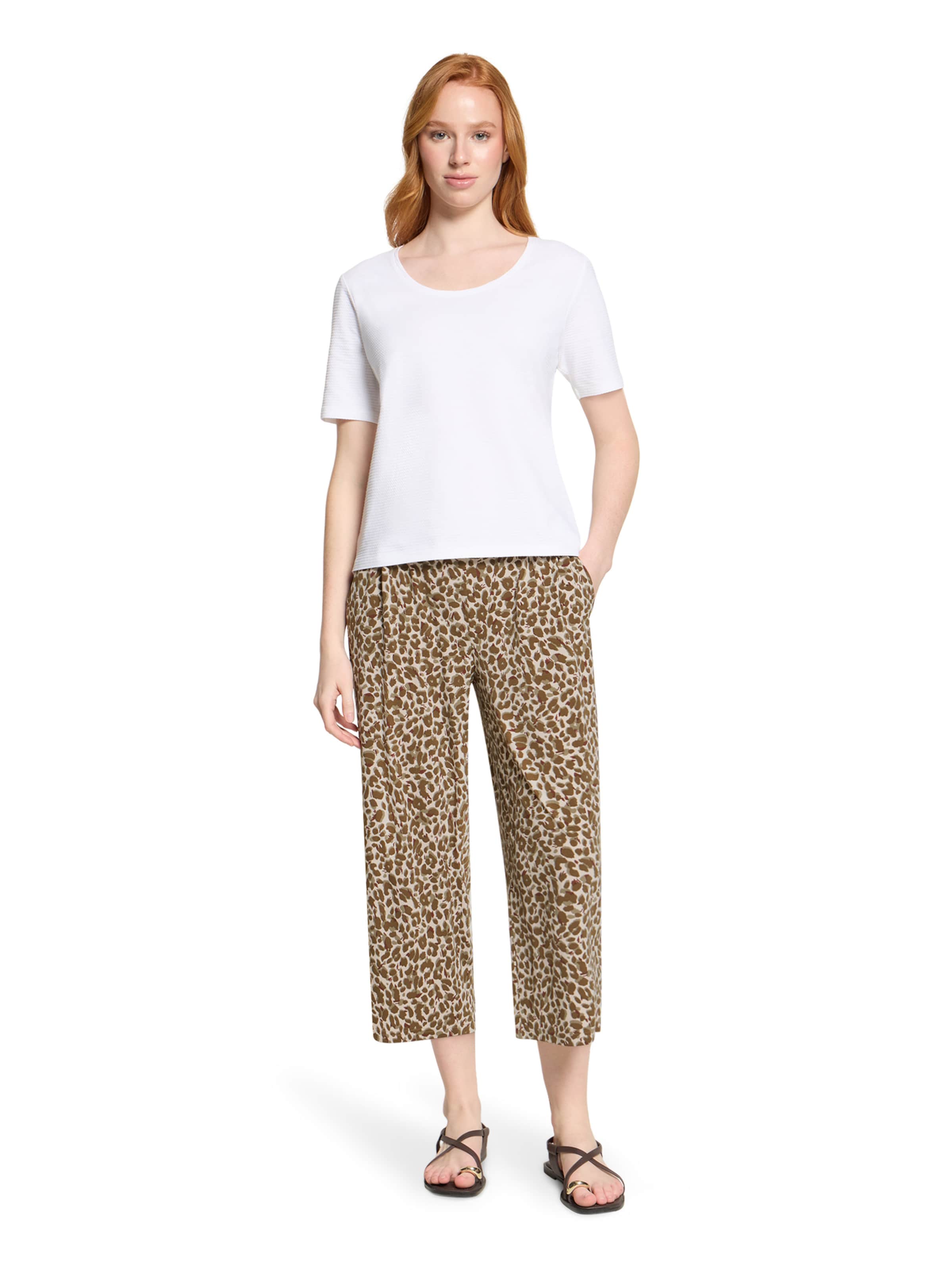 regular Pantaloni di Betty Barclay in marrone: frontale