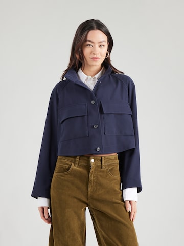 BOSS Between-Season Jacket 'Jotana' in Blue: front