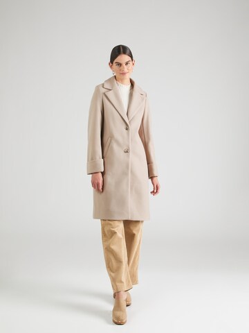 River Island Between-Seasons Coat in Beige: front