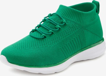 LASCANA Slip-Ons in Green: front