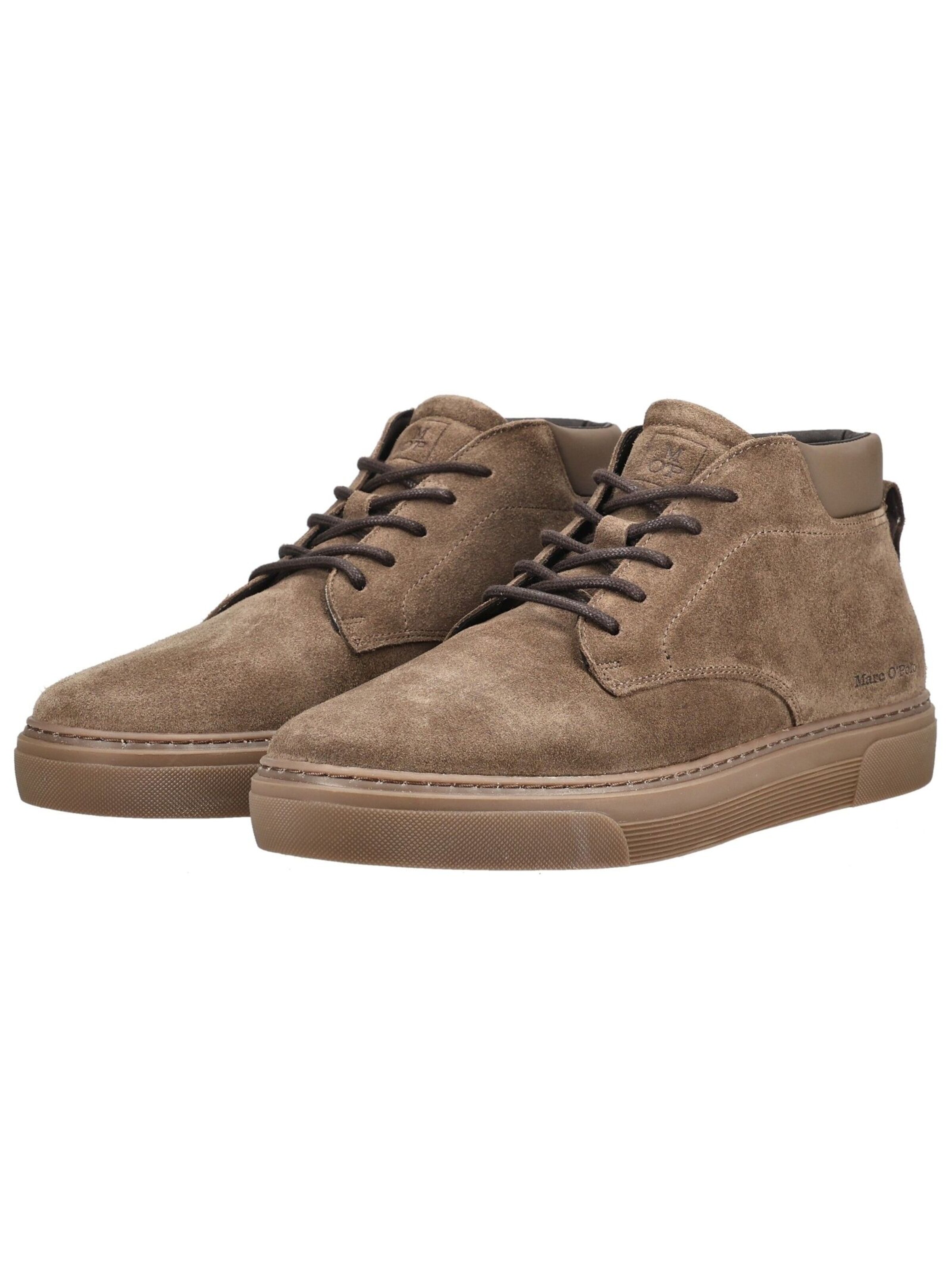 Marc O'Polo Lace-Up Boots in Grey