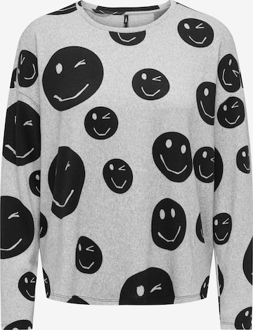 T-shirt 'ONLLana' ONLY en gris : devant