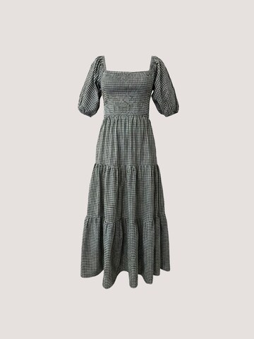 Apricot Jurk ' ' in Groen: voorkant