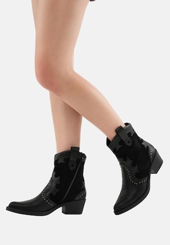 Salinyang Cowboylaarzen in Zwart