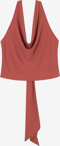 Top di THE-ARE in arancione: frontale