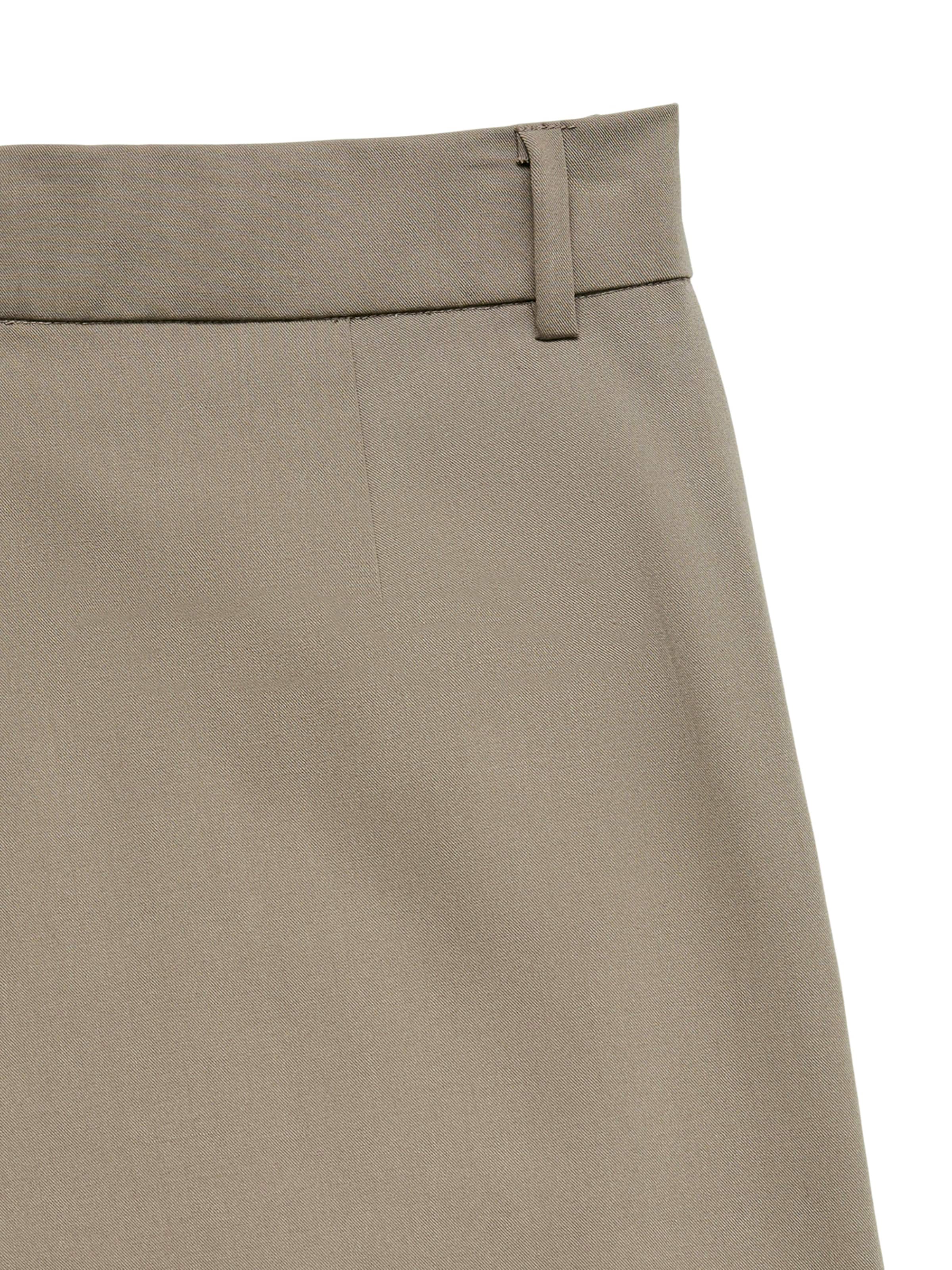 VERO MODA - Pierna ancha Pantalón plisado 'VMStella' en marrón