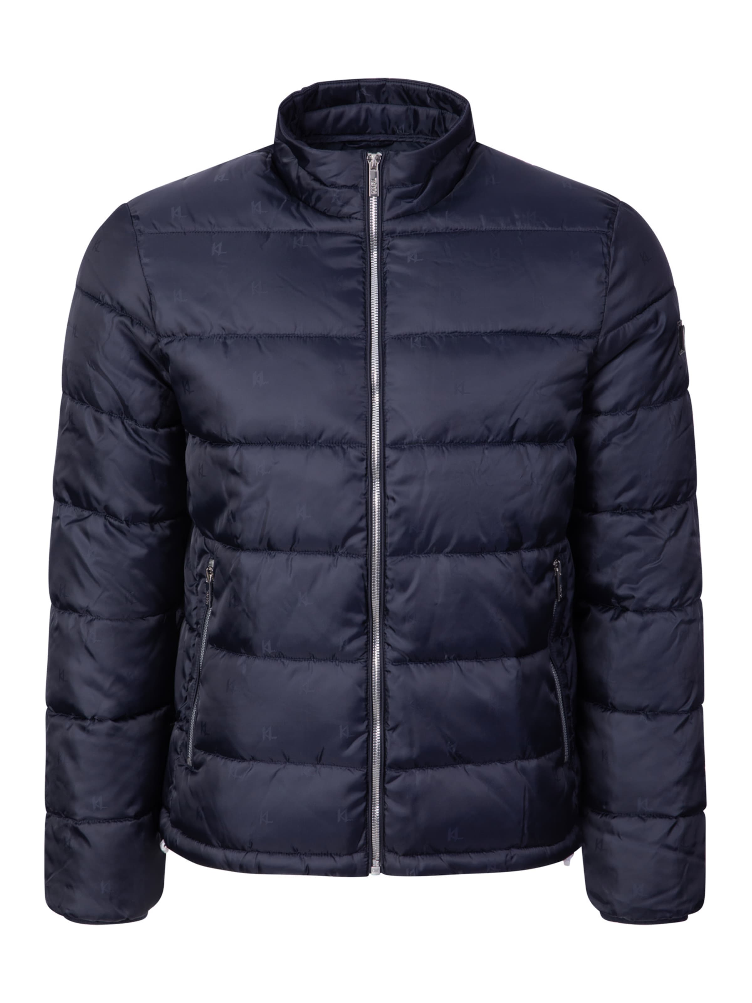 Karl Lagerfeld Between-Season Jacket in Blue: front