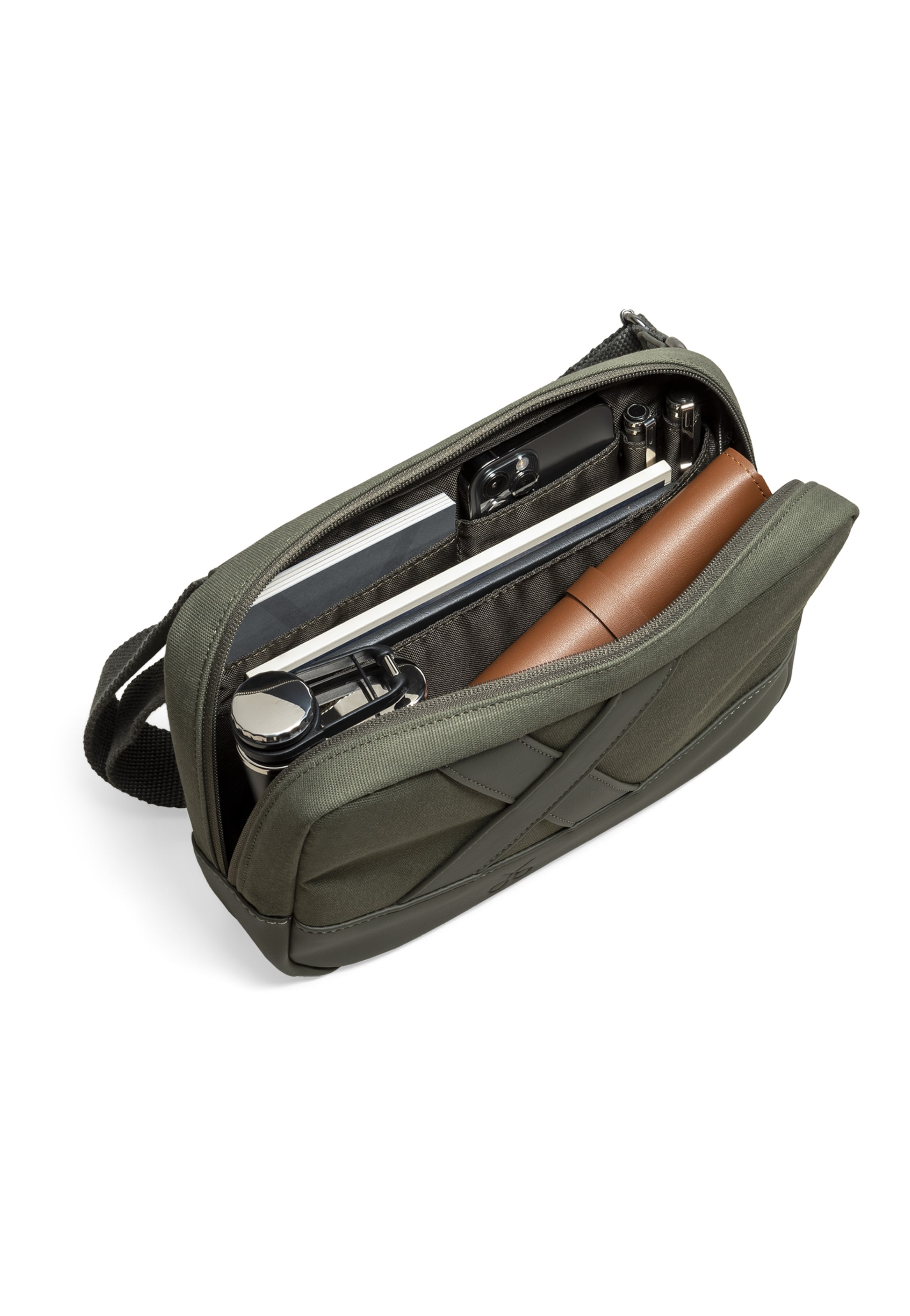 Sac à bandoulière 'Nougrod' Kaft en vert