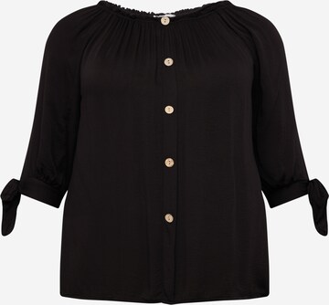 Z-One Blouse in Zwart: voorkant