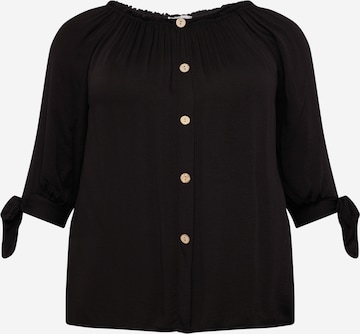 Z-One Blouse in Black: front