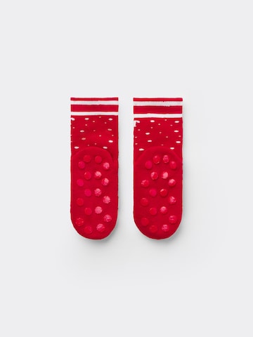 CALZEDONIA Socks 'CHRISTMAS' in Red