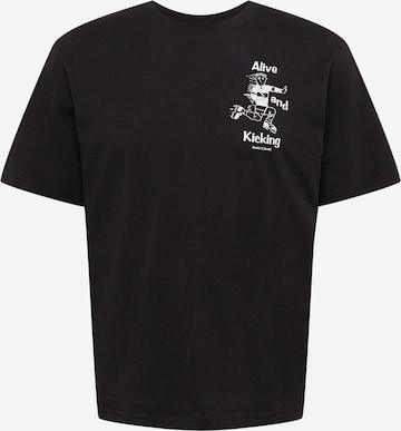 T-Shirt FRANKLIN & MARSHALL en noir : devant