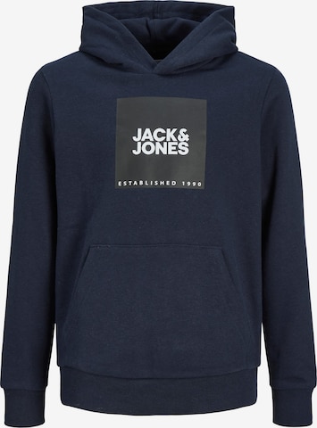 Jack & Jones Junior Sweatshirt 'Lock' in Blue: front