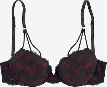 LASCANA Push-up BH in Schwarz