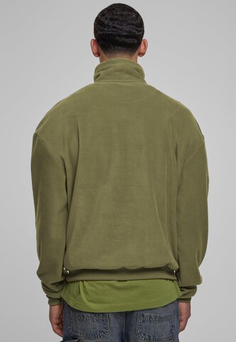 Urban Classics Fleece jas in Groen