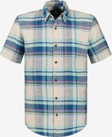 LERROS Regular fit Button Up Shirt in Blue: front