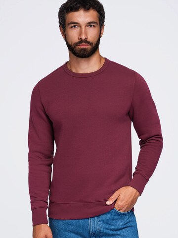 Felpa di Ombre in rosso: frontale