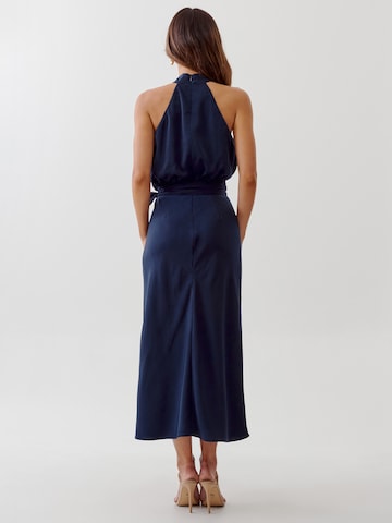 Tussah Suknia wieczorowa 'ZANI' w kolorze niebieski: tył