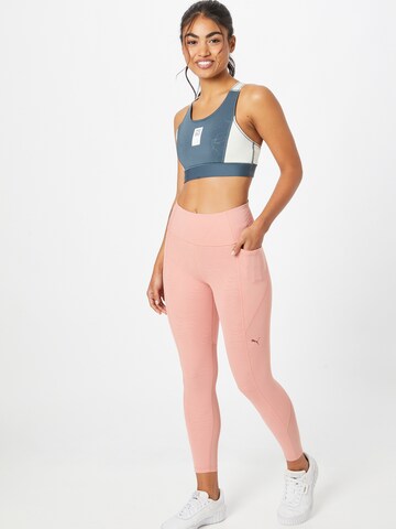 PUMA Bustier Sport-BH 'First Mile' in Grün