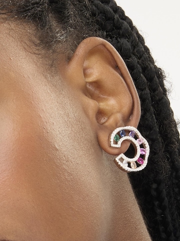 Luxenter Øreringe 'INSIM' i blandingsfarvet