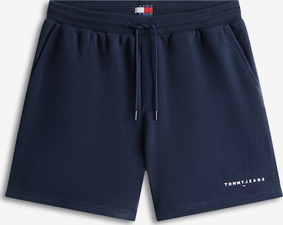 Tommy Jeans Housut värissä laivastonsininen / valkoinen, Tuotenäkymä