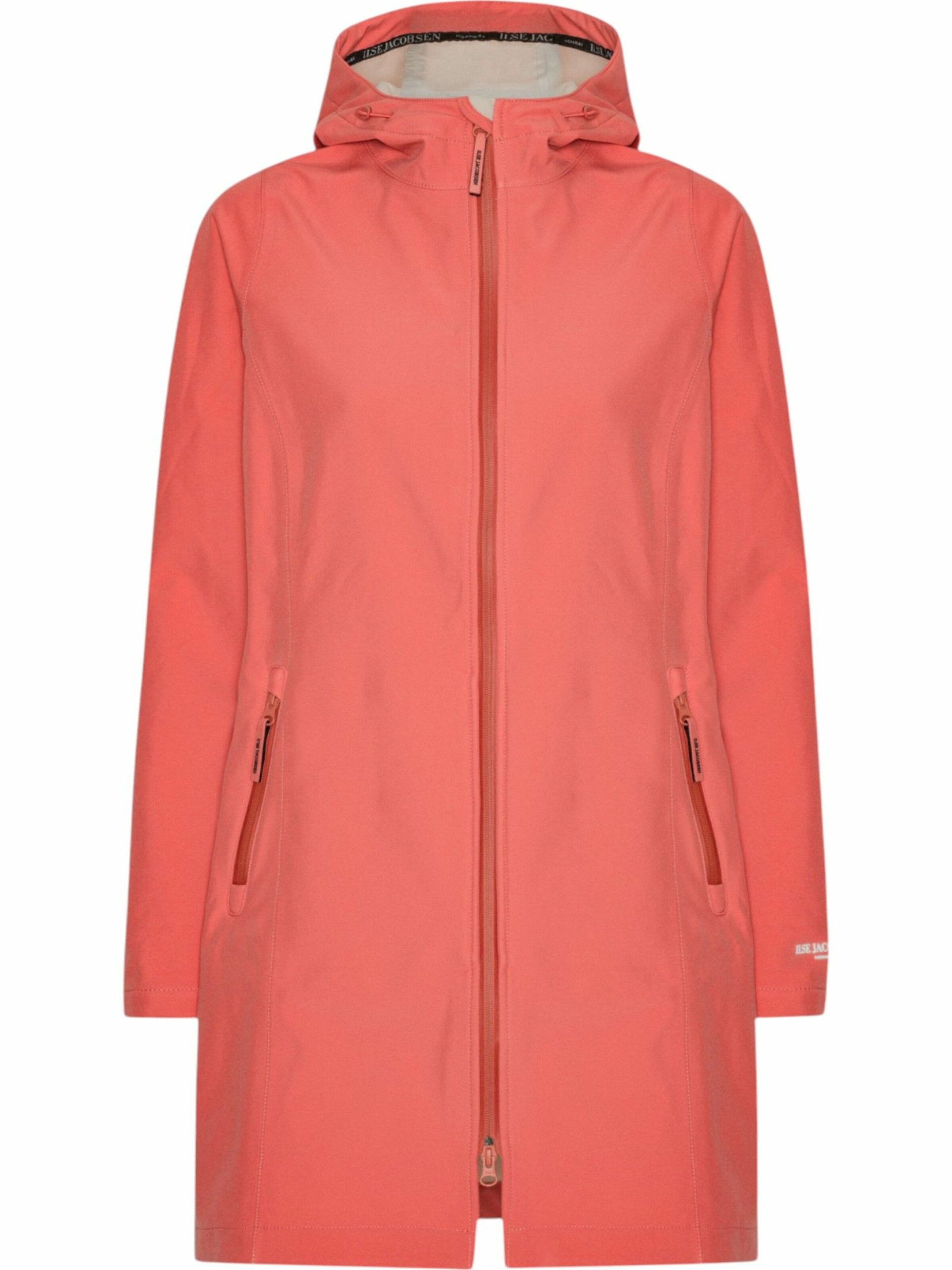 ILSE JACOBSEN Funktionsmantel in Rot: Vorderseite