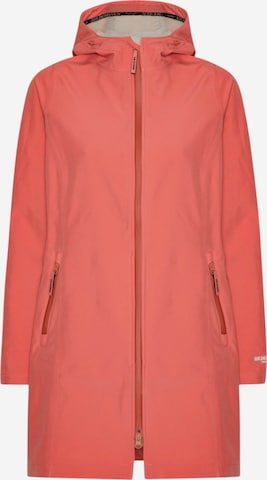 ILSE JACOBSEN Funktionsmantel in Rot: Vorderseite