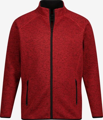 JAY-PI Fleece Jacket in Red: front