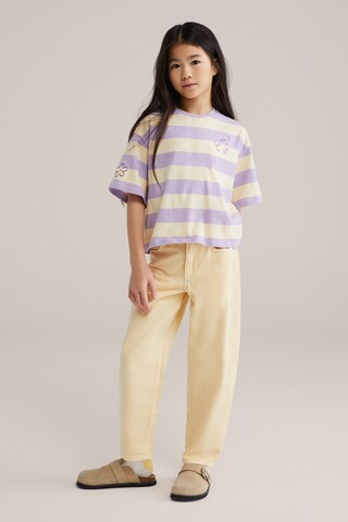 WE Fashion Regular Jeans in Yellow