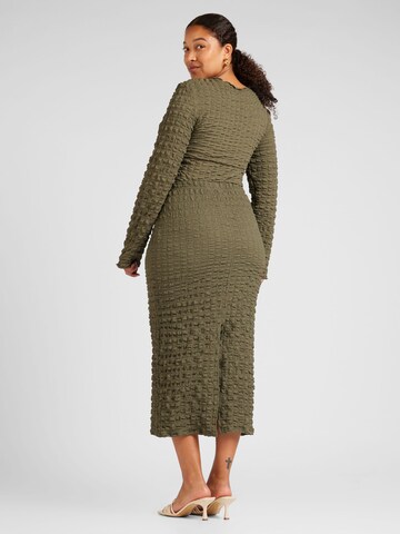Noisy May Curve Skirt 'NMZAHARA' in Green