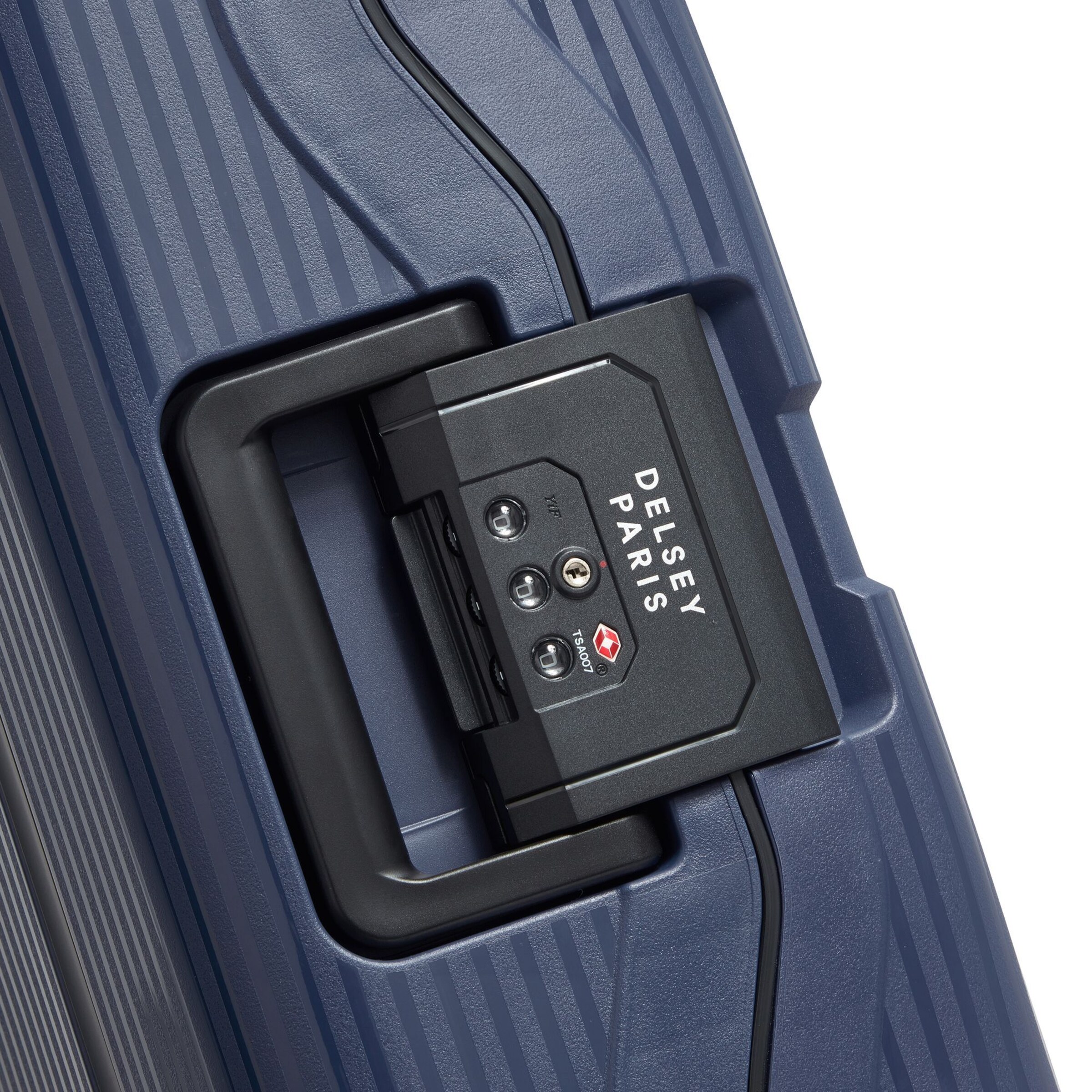 Delsey Paris Trolley 'Delsey Paris x United Colors of Benetton' in Blauw