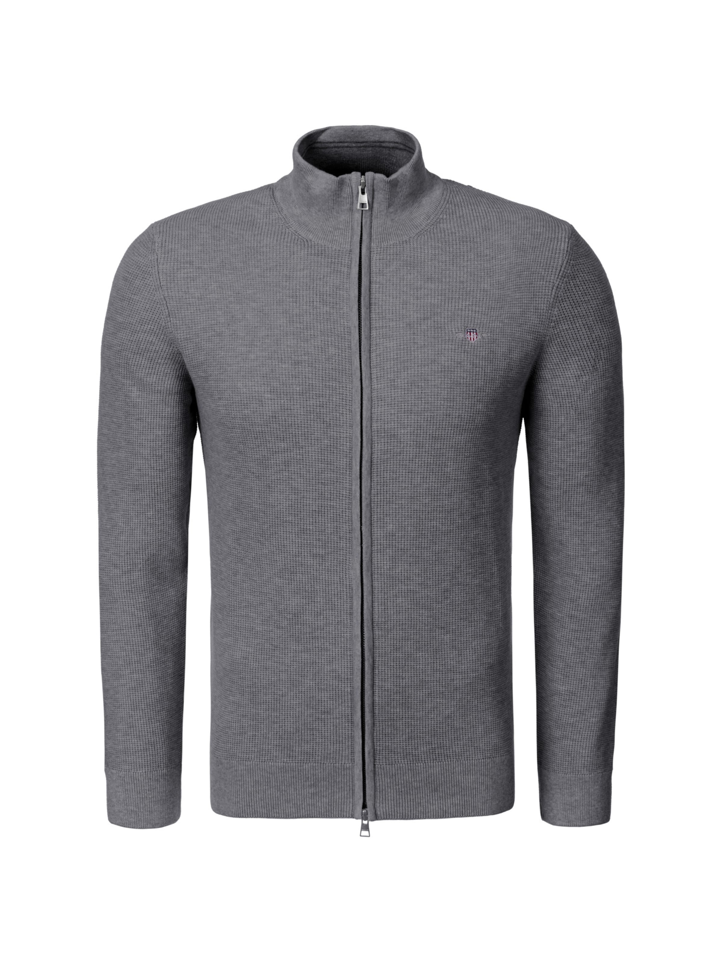 GANT Knit Cardigan in Dark grey, Item view