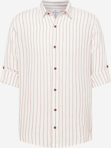 Springfield Regular fit Button Up Shirt in White: front