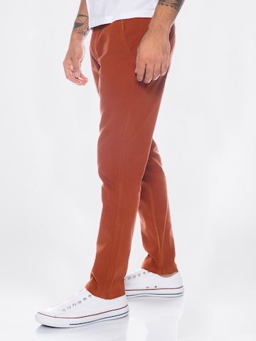 Rock Creek Slim fit Chino Pants in Orange