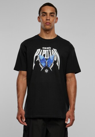 T-Shirt MT Upscale en noir : devant