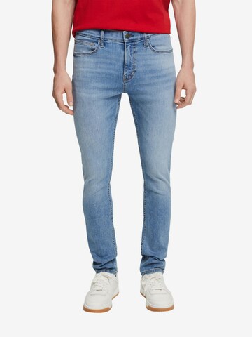 ESPRIT Skinny Jeans in Blauw: voorkant