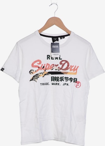 Superdry Shirt in M in White: front